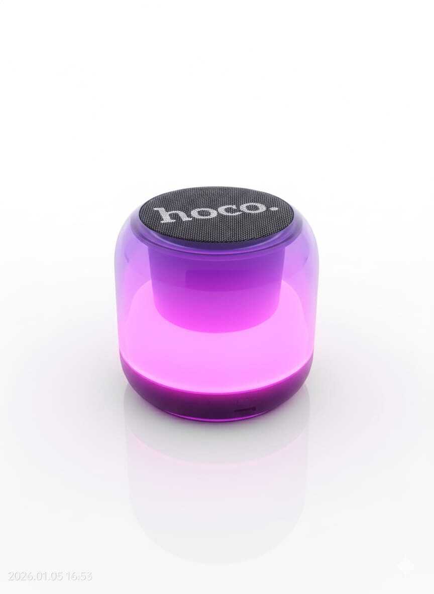 Picture of Hoco MMJ-05 Crystal TWS Bluetooth Speaker - BT 5.3 - 13 Hours Playtime - Hi-Fi Sound - Compact & Portable 