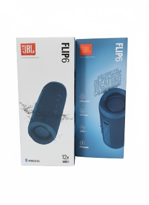 Picture of JBL Flip 6 Portable Waterproof Bluetooth Speaker - 12 Hours Playtime - IP67 Dustproof & Waterproof - High-Fidelity Sound - Teal/Blue 