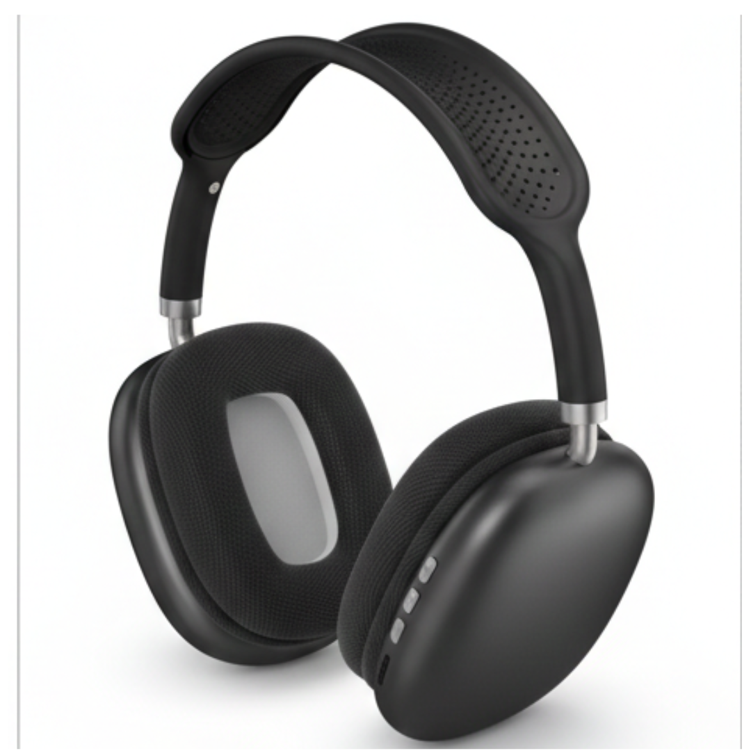 Picture of P9 Wireless Headphones Official – Bluetooth 5.0, Heavy Bass, Noise Reduction, 500mAh Battery Over-Ear Headset