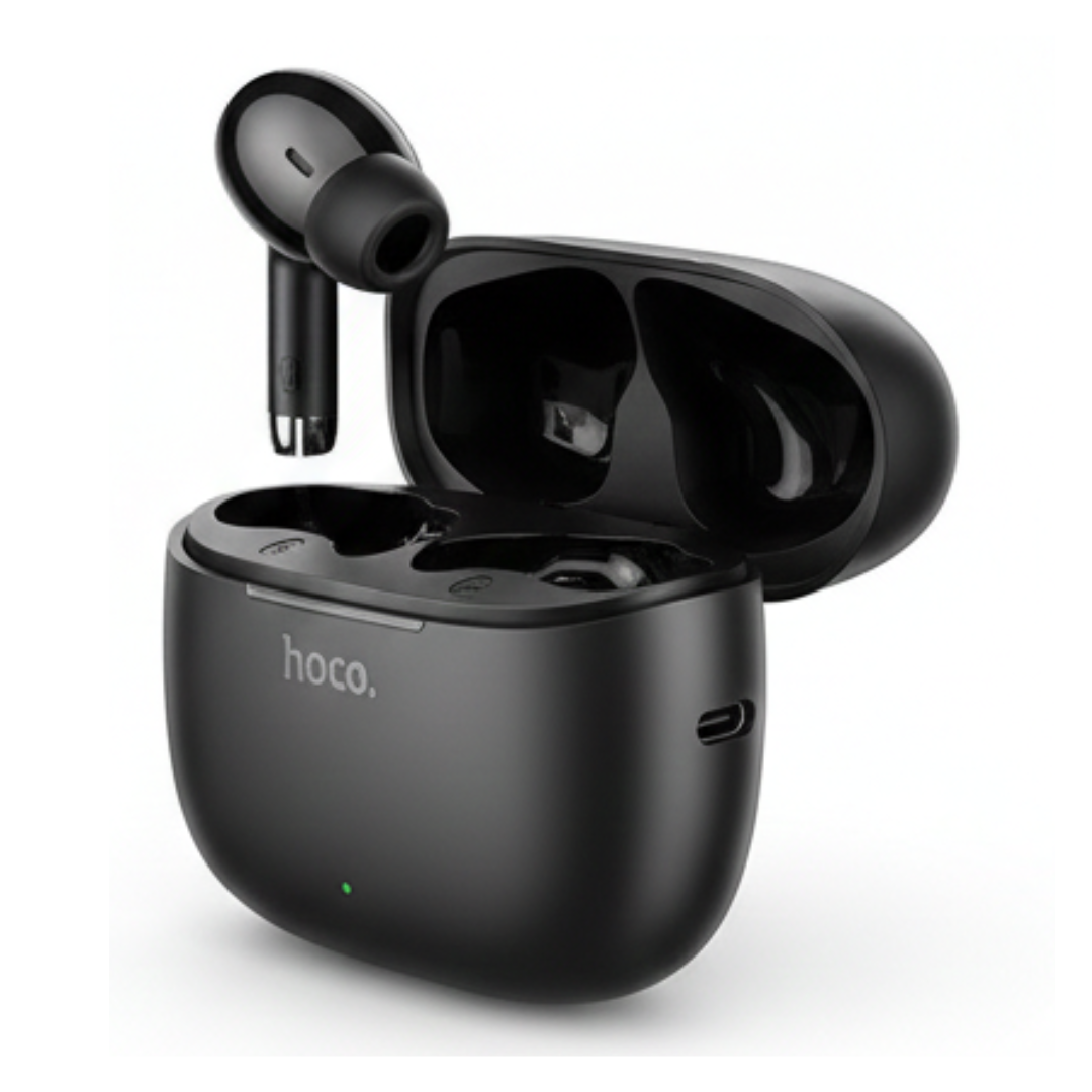 Picture of Hoco. EQ2 True Wireless BT Headset – Bluetooth 5.3, 7H Battery Life, 13mm Dynamic Coil TWS Earbuds Black