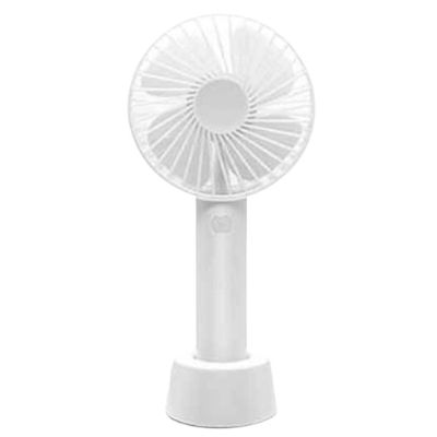 Picture of Portable Handheld Mini Fan - USB Rechargeable Cooling Fan with Desktop Stand
