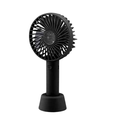 Picture of Portable Handheld Mini Fan - USB Rechargeable Cooling Fan with Desktop Stand