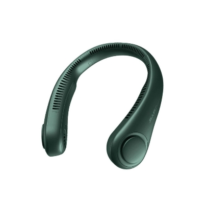 Picture of Portable Neck Fan  -  Rechargeable Bladeless Fan with 78 Air Outlets & 5 Speed Turbo Wind