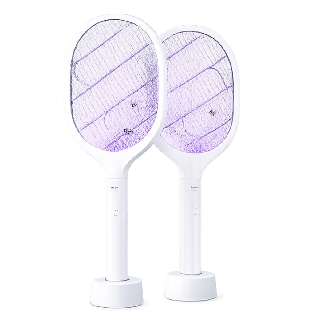 Picture of Weidasi WD-959 Electric Rechargeable  Mosquito Bat Racket with 1200 mAh Battery – Mosquito Killer Lamp | Mosquito Killer  Bat White