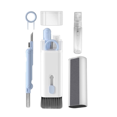 Picture of MNK 7-in-1 Cleaning Kit – Compact Power for Big Cleanups! (White)