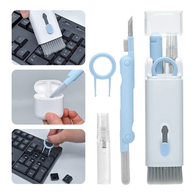 Picture of MNK SHOP 7-in-1 কীবোর্ড ক্লিনিং কিট – ঘরেই পরিষ্কার রাখুন আপনার গ্যাজেট! (White)