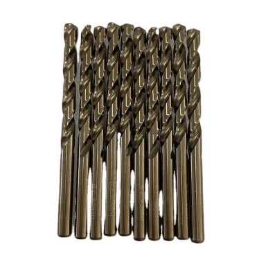 Picture of 3/16 Hss Cobalt Drill Bits Hss Drill Bits Metal for Metal and Stainless Steel Drilling 10pcs
