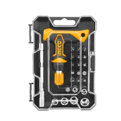 Picture of 🔧 24 Pcs T-Handle Wrench Screwdriver Set – HKSDB0188 (Orange)