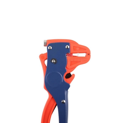 Picture of 🛠️ Manual 7-Inch Automatic Cable Multi-Function Duckbill Stripping & Crimping Tool Pliers (Red)