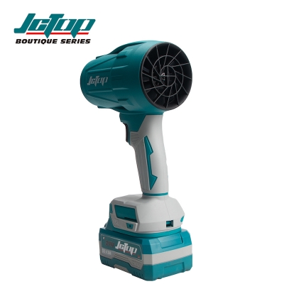 Picture of JCTOP Electric Cordless 21V Battery Brushless Handheld Turbo Fan Jet Air Blower-SC7616 (Blue)