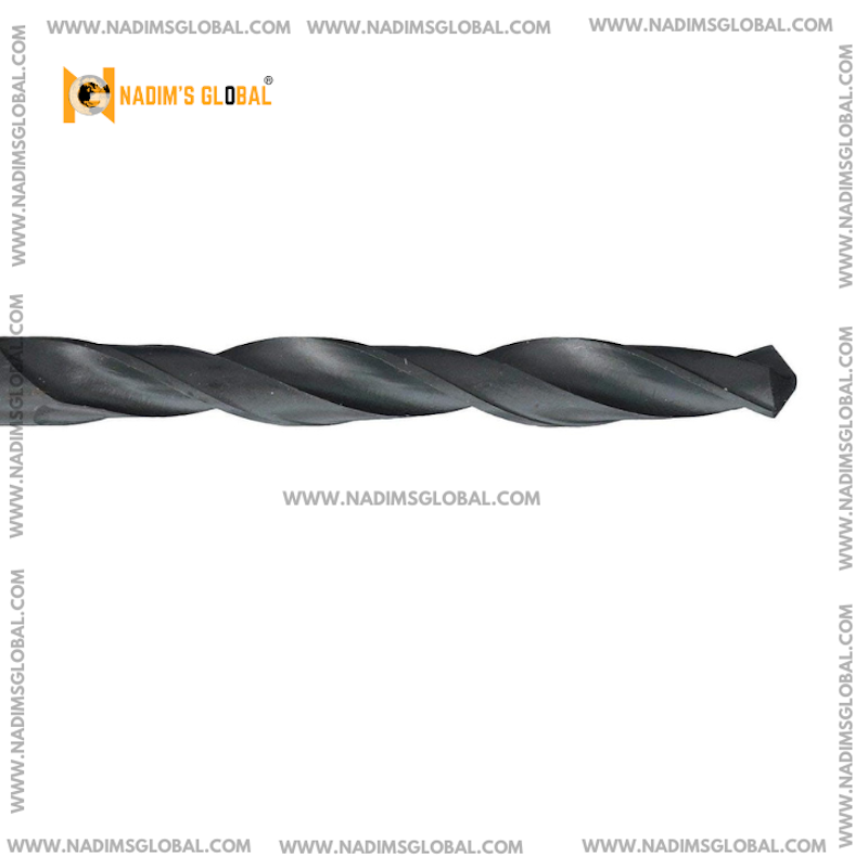 Picture of 1/8 Iron Drill Bit – 10pcs Pack | Durable High-Speed Drill Bits for Metal, Wood & Plastic (Black)