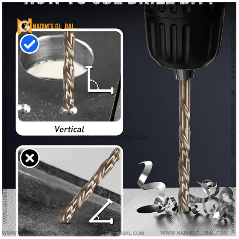 Picture of 3/16 Iron Drill Bit – 10pcs Pack (White)