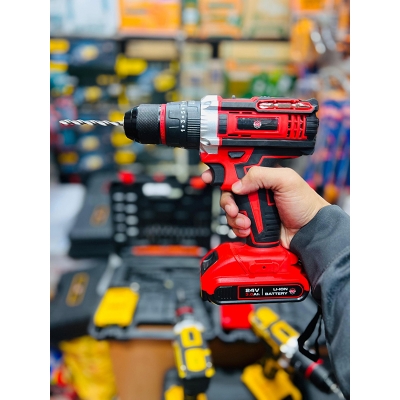 Picture of 🔧 24V Cordless Drill Machine-Rechargeable Drill Machine-2pcs Battery & Combo Set