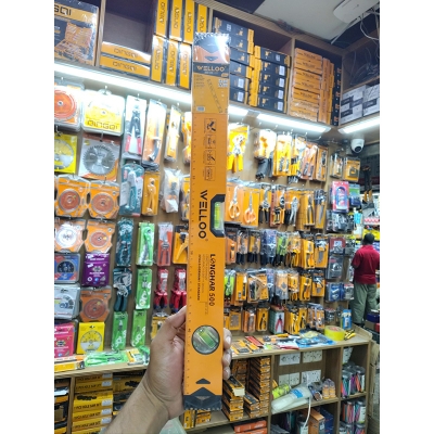 Picture of 📏🛠️ WELLOO 24-Inch Magnetic Spirit Level | Professional Alignment & Measuring Tool – SPL6060 (Yellow)