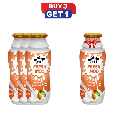 Picture of Fresh Moo Flavored Yogurt Drink Mango Flv 80ml