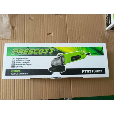 Picture of PRESCOTT MINI ANGLE GRINDER 100MM/115MM 220V 650W ELECTRIC CUTTING GRINDING POWER TOOLS (Green)