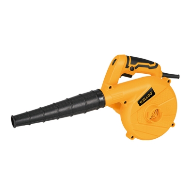 Picture of WELLOO 600W Computer Car Dust Leaf Grass Garden Yard Hand Held Electric Air Blower-EBW32600 (Yellow)