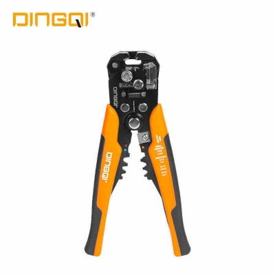 Picture of DingQi Multifunctional Wire Stripping Pliers, Electrician Strip Electrician Tool Wire Stripper-FG01001 (Yellow)