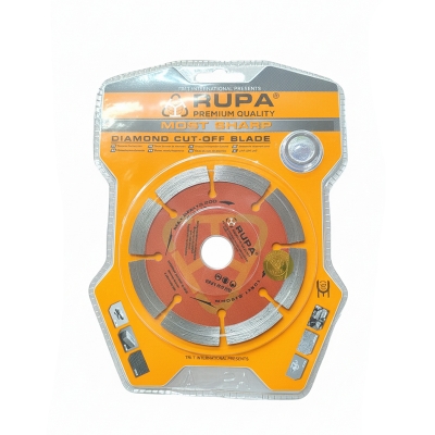 Picture of RUPA 4"/105mm Premium Quality Most Sharp Diamond Cut-Off Blade (Yellow)