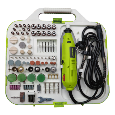 Picture of PRESCOTT 163-PIECE POWER MINI DIE GRINDER ROTARY TOOL KIT 135WATT (Green)