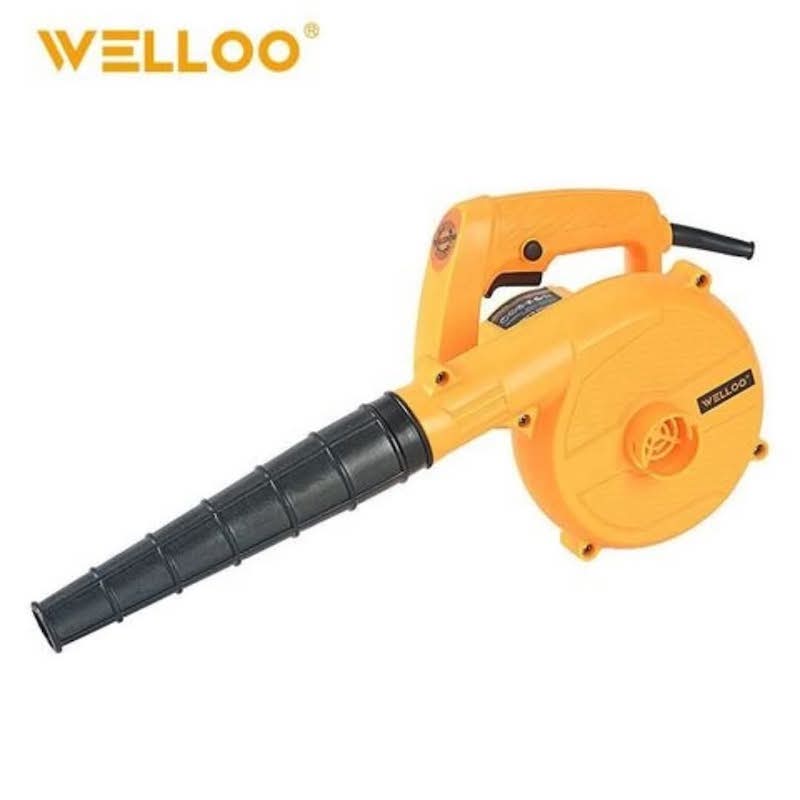 Picture of WELLOO 600W Computer Car Dust Leaf Grass Garden Yard Hand Held Electric Air Blower-EBW32600 (Yellow)