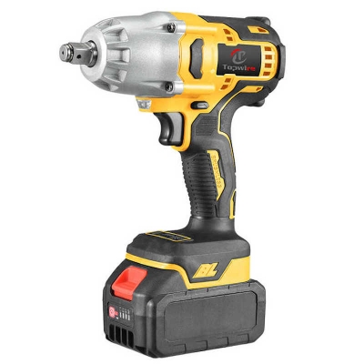 Picture of 🔧 HR Variable Speed 48V 300N.m Cordless Impact Wrench – HR48V (Yellow)