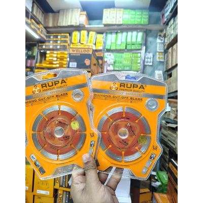 Picture of RUPA 4"/105mm Premium Quality Most Sharp Diamond Cut-Off Blade (Yellow)