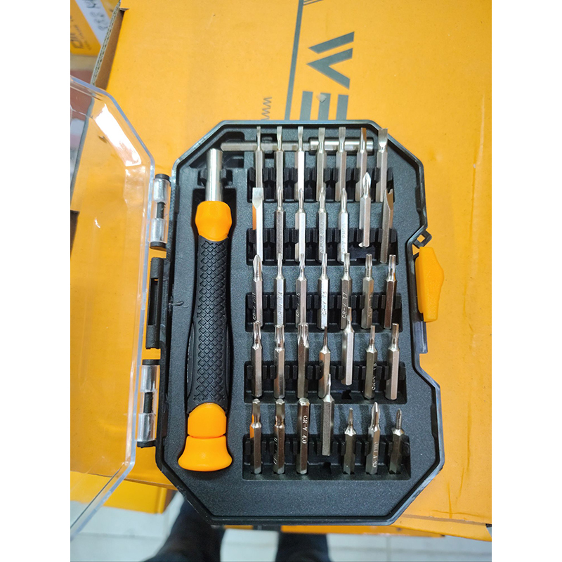 Picture of WELLOO 37Pcs Precision Screwdriver Set For Multipurpose Usage SCT01037 (Black)