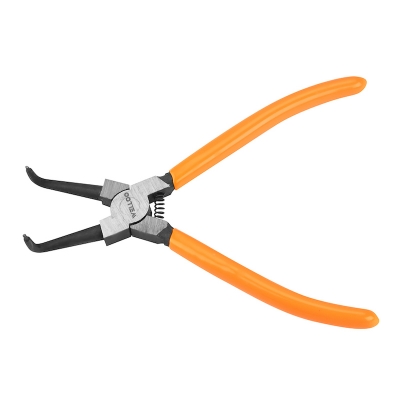 Picture of WELLOO 7" Circlip Pliers (External Bent) – Model CCP21704 – Professional Hand Tool (Yellow)