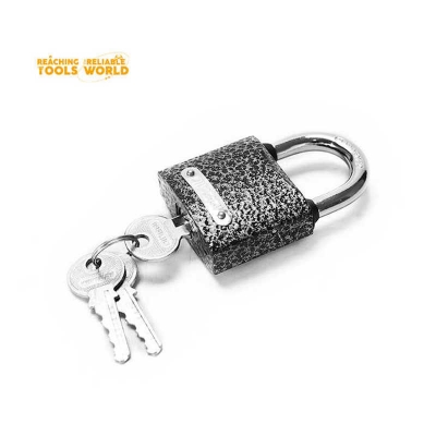 Picture of DingQi 50mm Iron Waterproof Padlocks and Professional Custom High Security Padlocks-151250 (Black)