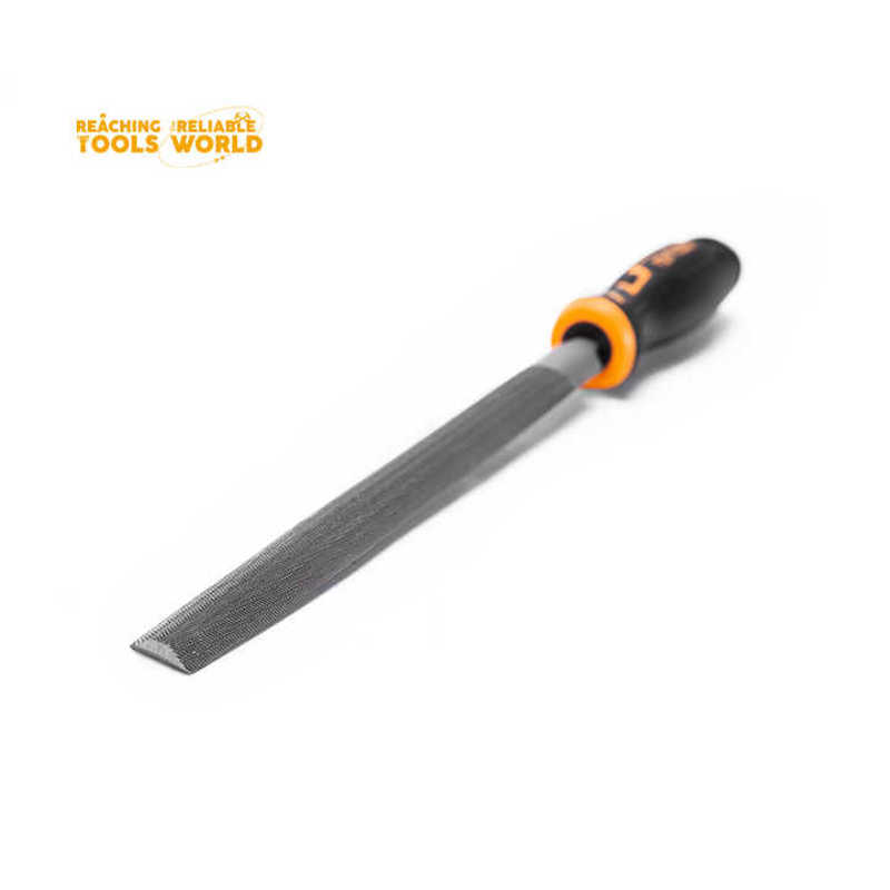Picture of DINGQI 8 Inch Half Round Steel File Metal File Tool Half Round-64002 (Black)