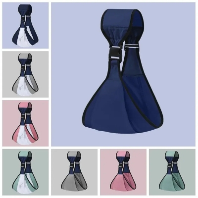 Picture of Newborn Baby Holding Carrier Bag