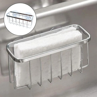 Picture of Stainless Steel Sink Sponges Kitchen Storage Organizer