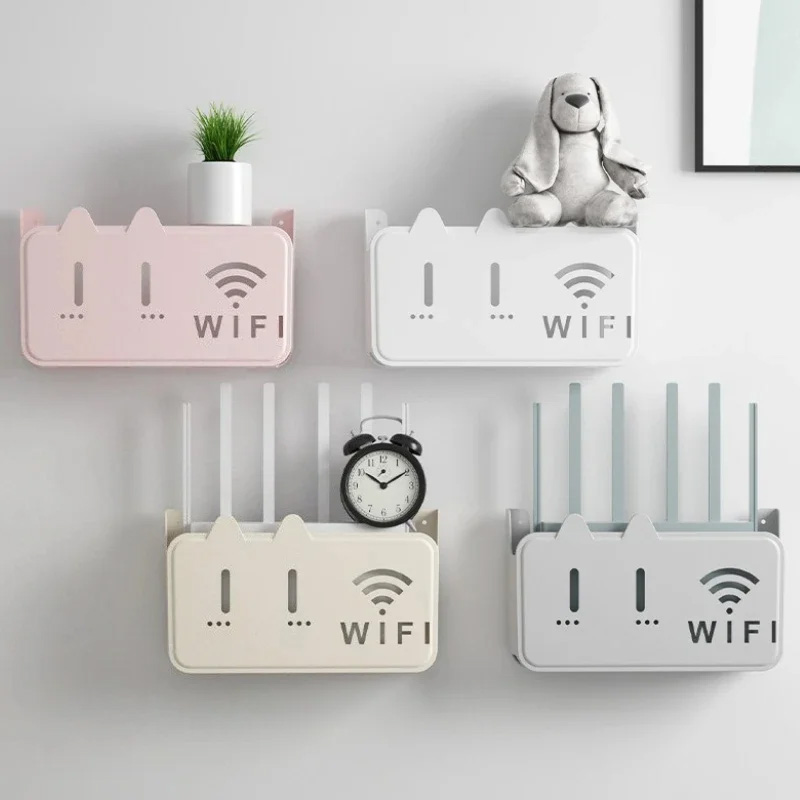 Picture of Smart Self Adhesive WiFi Router Cover Box – No Drill, Dustproof