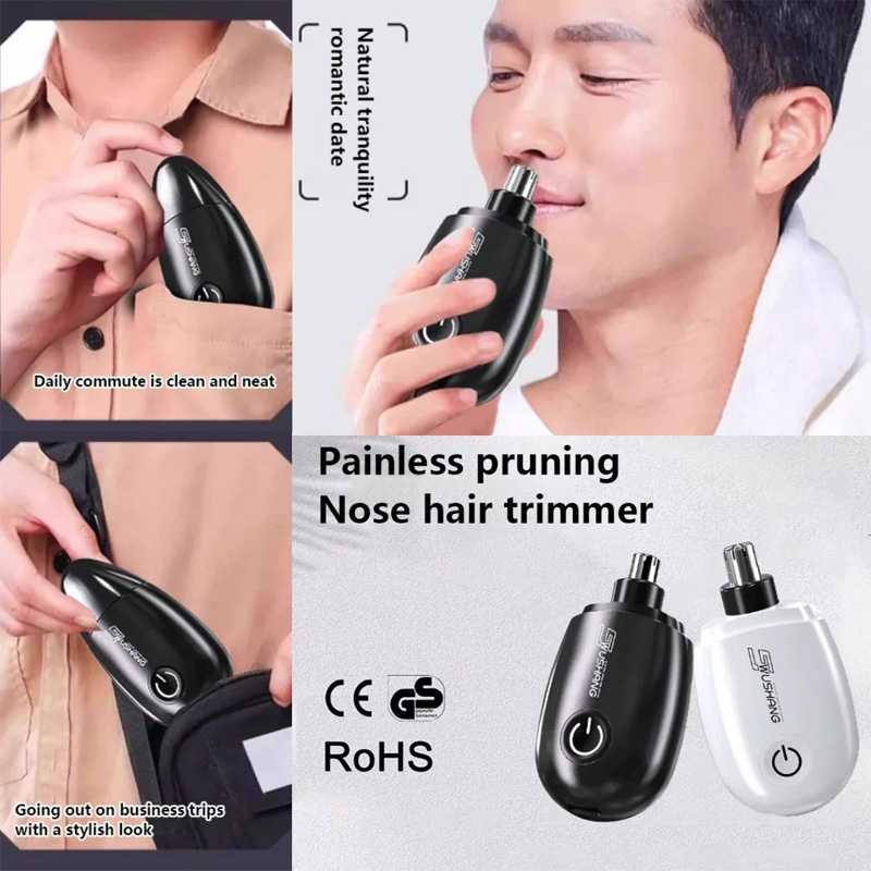 Picture of Portable Electric Nose & Ear Hair Trimmer Rechargeable & Painless Nose clipper for Men & Women
