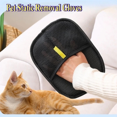 Picture of Magic Carpet Cleaning Gloves – Pet Hair Removal Brushes for Cats & Dogs