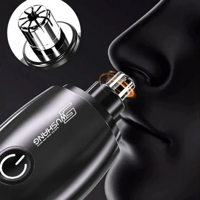 Picture of Portable Electric Nose & Ear Hair Trimmer Rechargeable & Painless Nose clipper for Men & Women