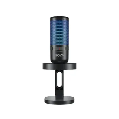 Picture of BOYA K3 Vibrant Lighting Condenser USB Microphone with RGB & Noise Cancellation