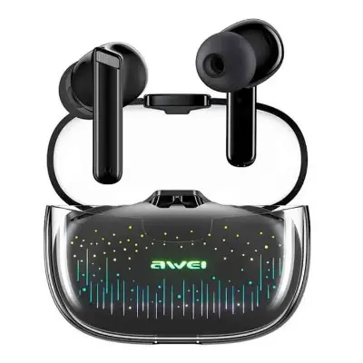 Picture of Awei T52 ANC TWS Wireless Earbuds Colorful Breathing Light Headphones