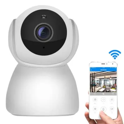 Picture of CCTV Camera V380 Pro HD 1080P WiFi 360° Viewing Area Security Camera