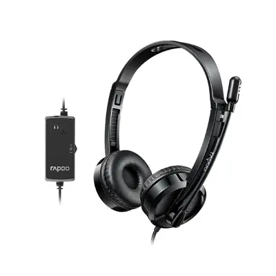 Picture of Rapoo H120 USB Stereo Headphone – Black