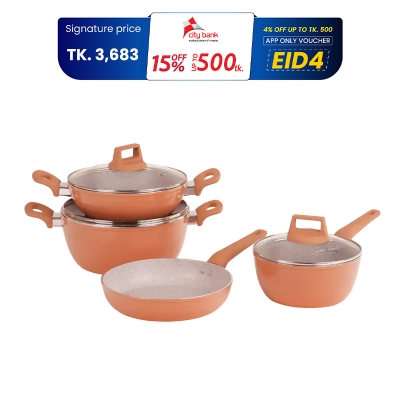 Picture of Singer Ember Non-Stick Cookware Set - 7 Pcs