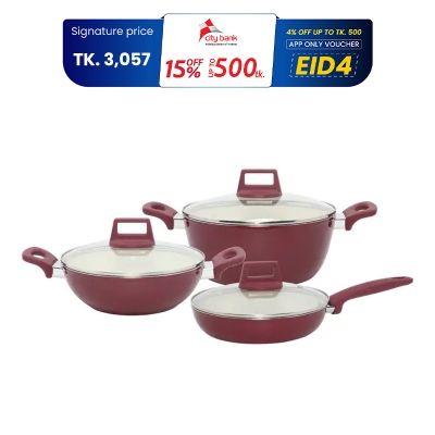 Picture of Singer Ceramic Granite Non-Stick Cookware Set