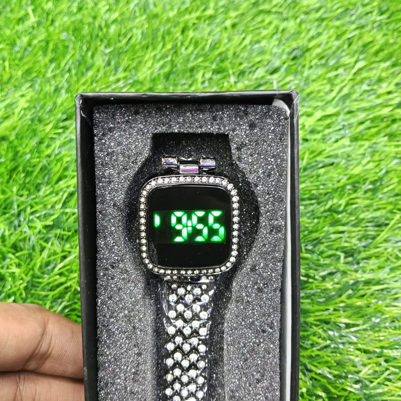 Picture of Cotton  Print Punjabi + Premium Watch + Wallet  Combo Pack