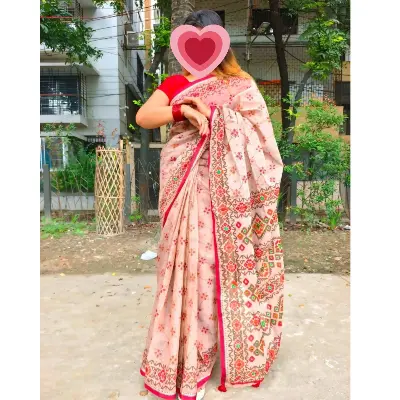 Picture of Half Silk Butik Saree