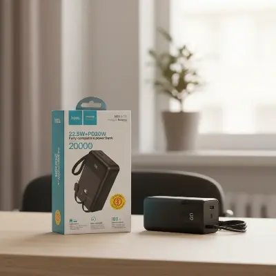 Picture of Hoco MMJ-17 Fast Charging Power Bank 22.5W+PD20W 20000mAh