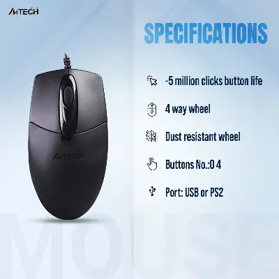 Picture of A4tech OP-720  Wired Mouse