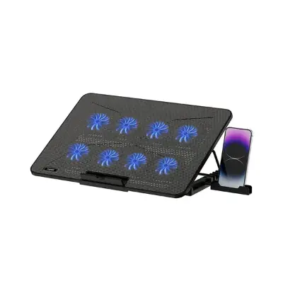 Picture of Rapoo CF300 High-Efficiency Laptop Cooling Pad – Black