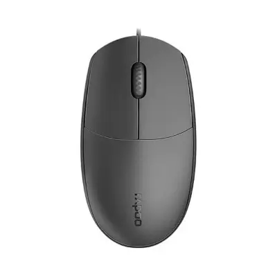 Picture of Rapoo N100 Wired Optical Mouse – Black