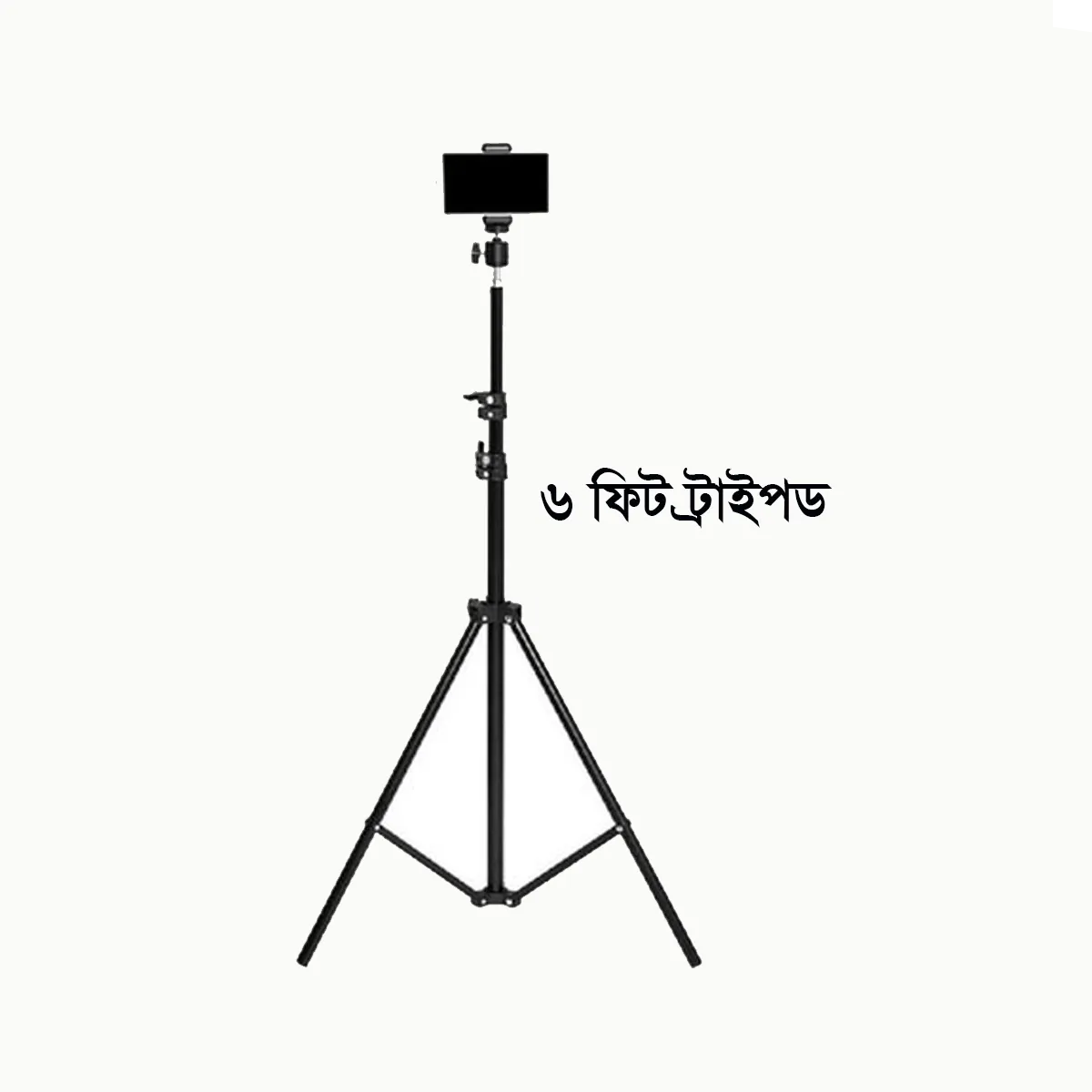 Picture of 6 Fit Tripod Stand +10" Ring Light + K8 Microphone
